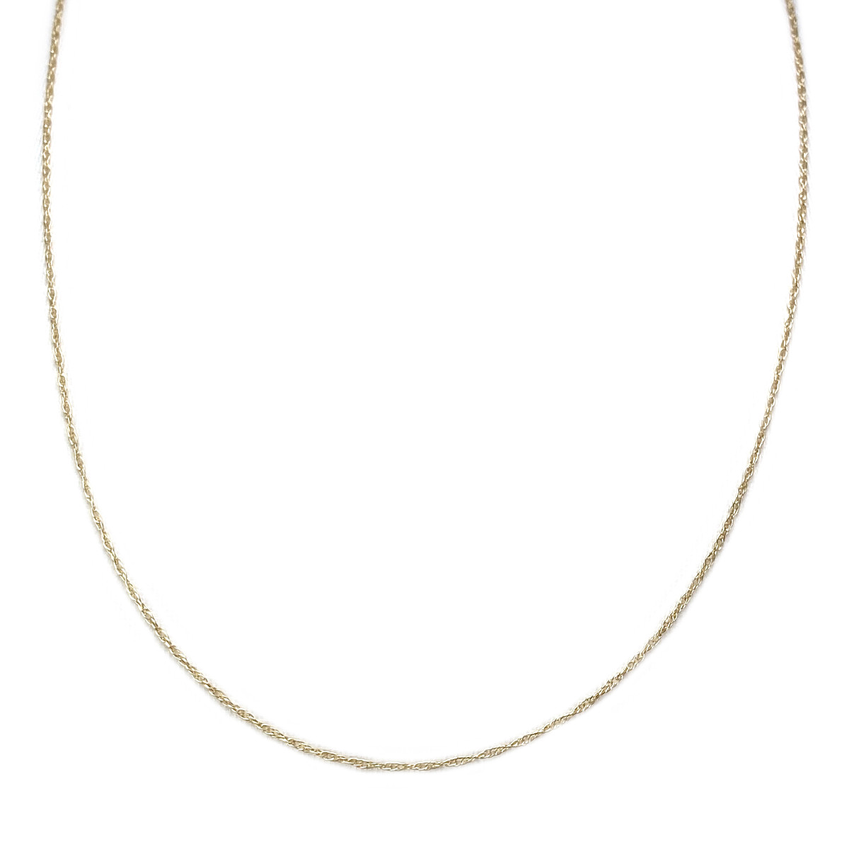 Second-hand chain 750 yellow gold forcat link