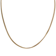 Chaîne d'occasion or 750 jaune maille gourmette