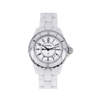 Montre d'occasion CHANEL J12 femme quartz bracelet céramique