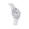 CHANEL J12 dameshorloge quartz keramische armband met secondewijzer - bekijk V2