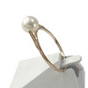 Bague d'occasion or 750 jaune perle de culture - vue V2