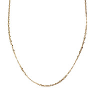 Collier d'occasion or 750 jaune maille fantaisie