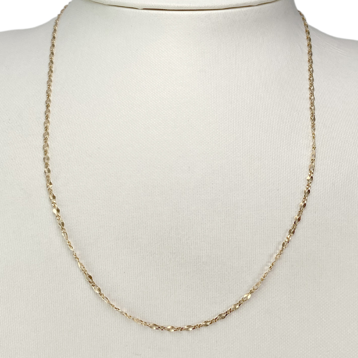 Secondhand necklace in 750 yellow gold - view 2