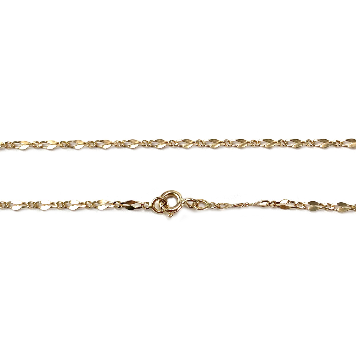 Secondhand necklace in 750 yellow gold - view 3