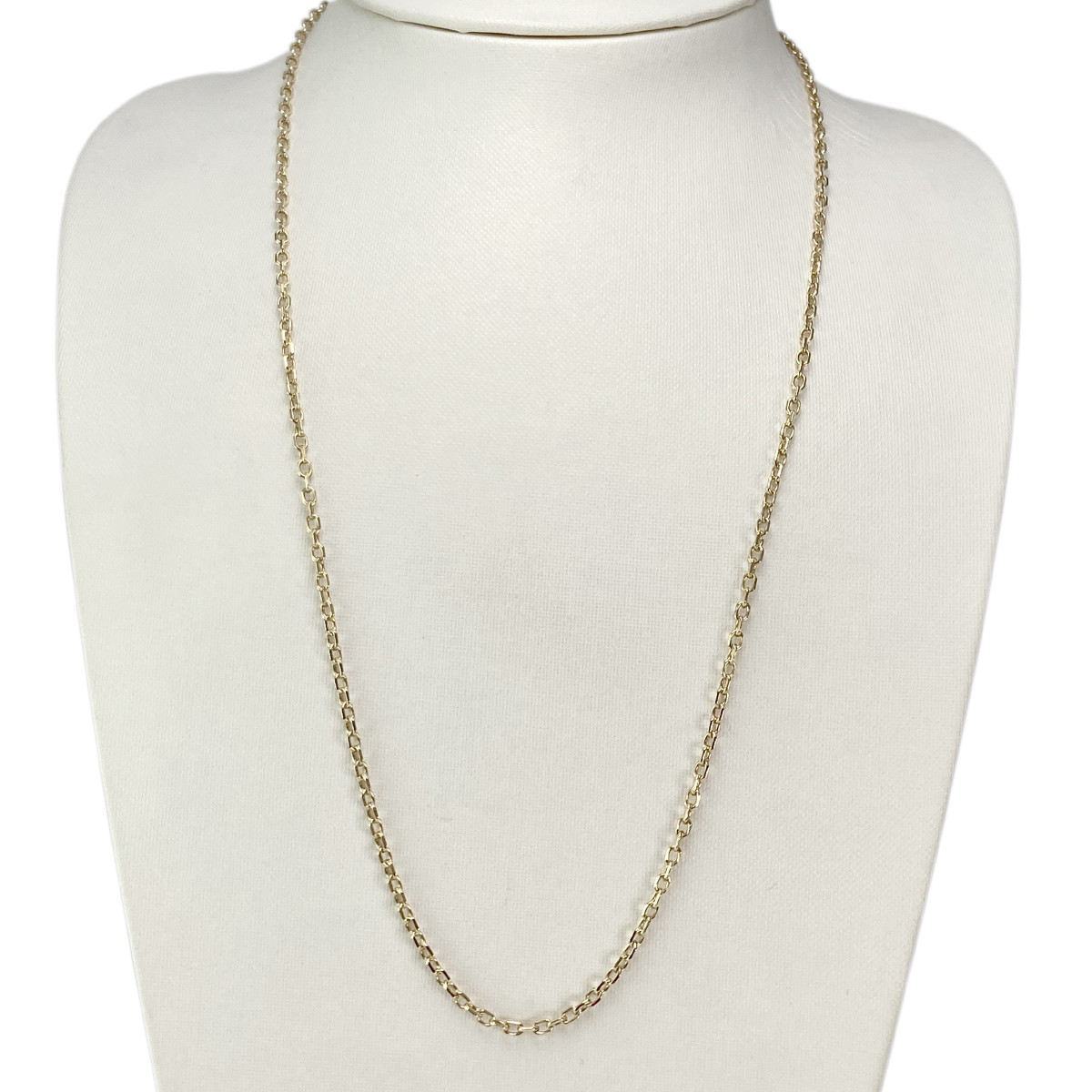 Second hand gold chain 750 yellow mesh forcat - view 2