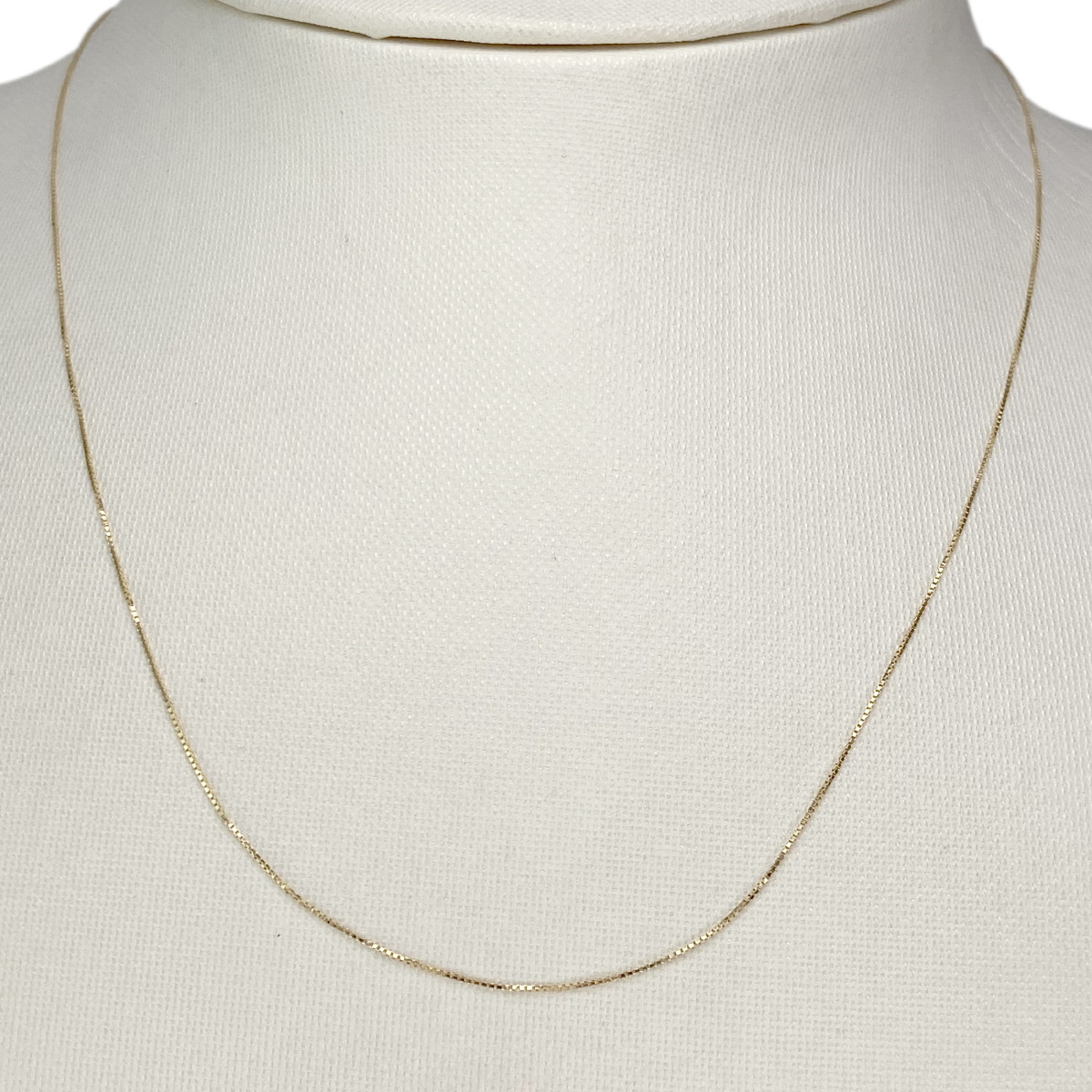 Second hand chain 750 yellow gold venitian mesh - view 2