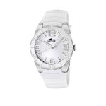 Montre Lotus femme acier  bracelet silicone