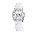 Montre Festina femme acier bracelet silicone