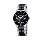 Montre Festina Femme acier c&eacute;ramique noire