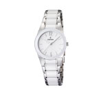 Montre Festina femme acier c&eacute;ramique blanche