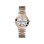 Montre Guess femme multifonctions bicolore