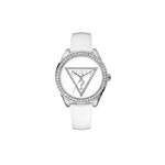 Montre Guess femme acier bracelet blanc
