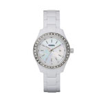 Montre Fossil femme polycarbonate blanc