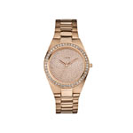 Montre Guess femme m&eacute;tal dor&eacute; rose
