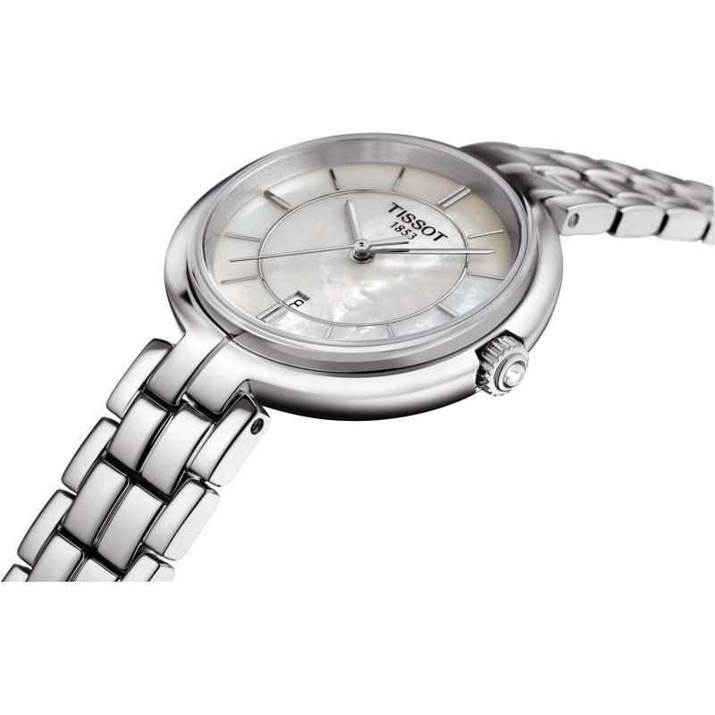 Montre Tissot femme acier - vue 3