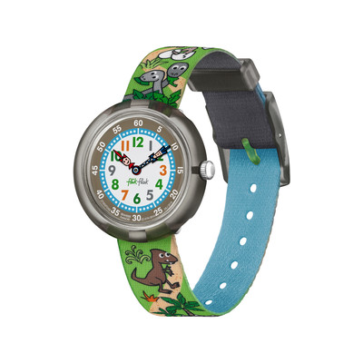 Montre Flik Flak fille A trip to London flower MATY