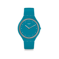 Montre Swatch mixte silicone couleur turquoise