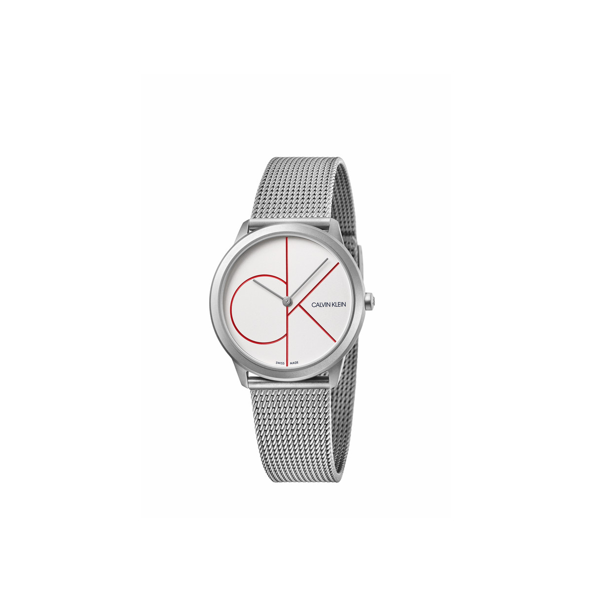 Montre Calvin Klein femme milanais acier
