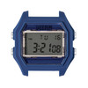 Boîte de montre IAM large polycarbonate bleu - vue V1