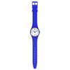 Montre Swatch mixte plastique silicone bleu - vue VD1