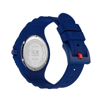 Montre Ice Watch medium mixte plastique silicone bleu