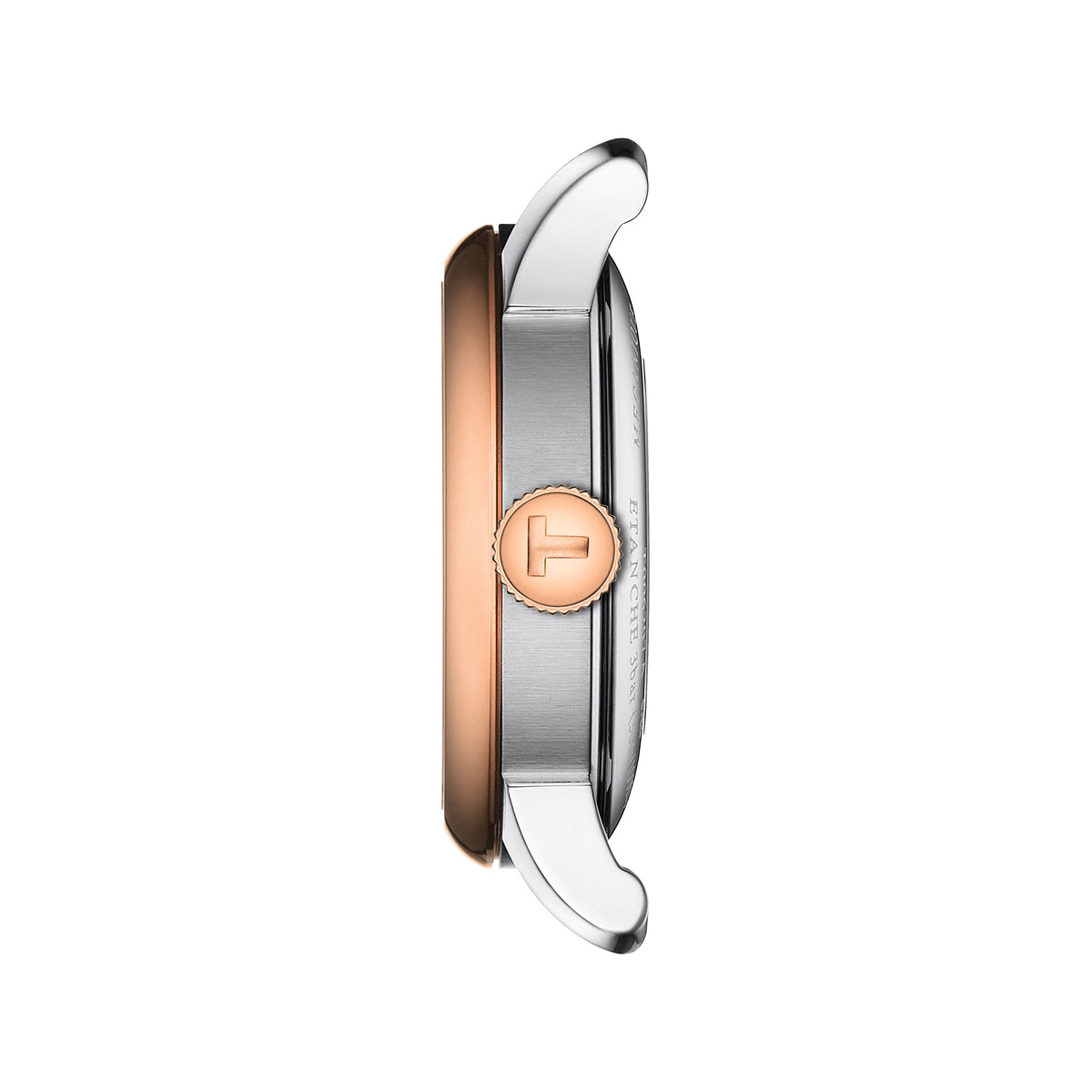 Montre TISSOT Le Locle Automatic Lady femme automatique cadran argent bracelet acier - vue 2