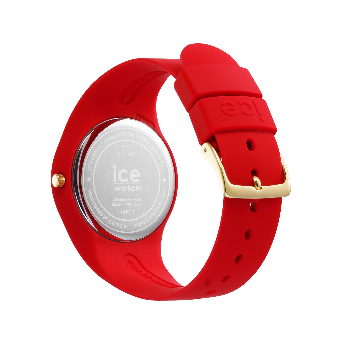Montre Ice Watch  Femme silicone rouge. - vue 3