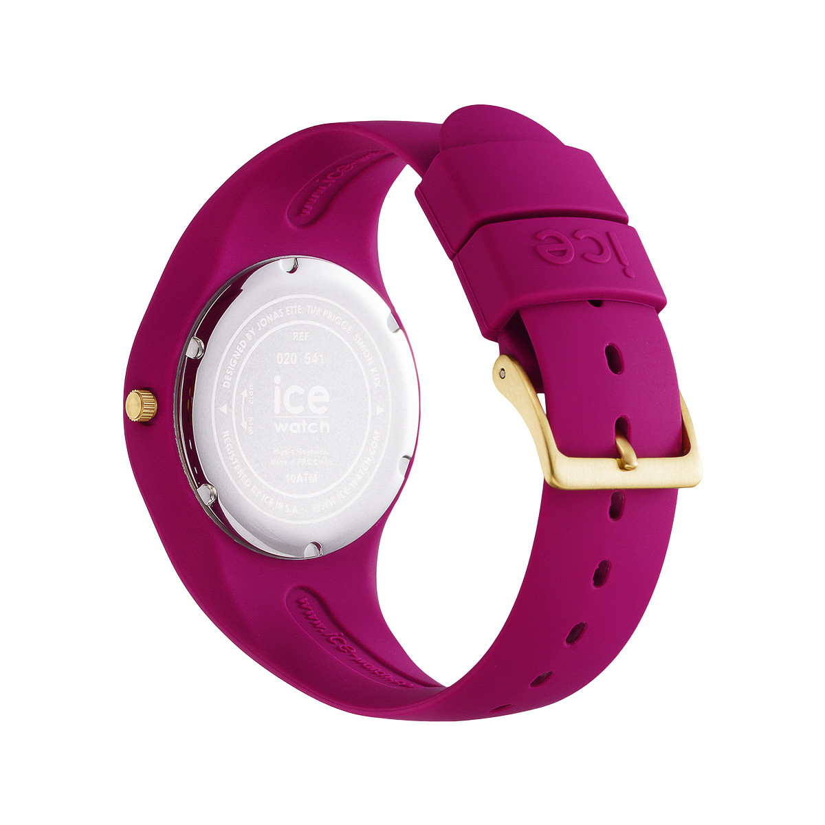Montre Ice Watch femme bracelet silicone rose - vue 3