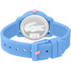 Montre LACOSTE 12.12. Kids enfant résine bleu bracelet silicone bleu - vue V3