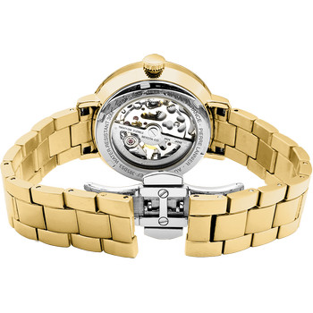 Montre PIERRE LANNIER Automatic femme automatique acier doré