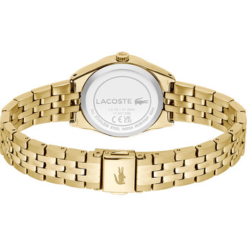 LACOSTE Tuilerie women's watch stainless steel bracelet yellow gold