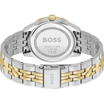 Montre BOSS Sport Lux femme bracelet acier bicolore jaune