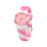 Montre ICE WATCH Ice Tie and Dye femme bracelet silicone rose