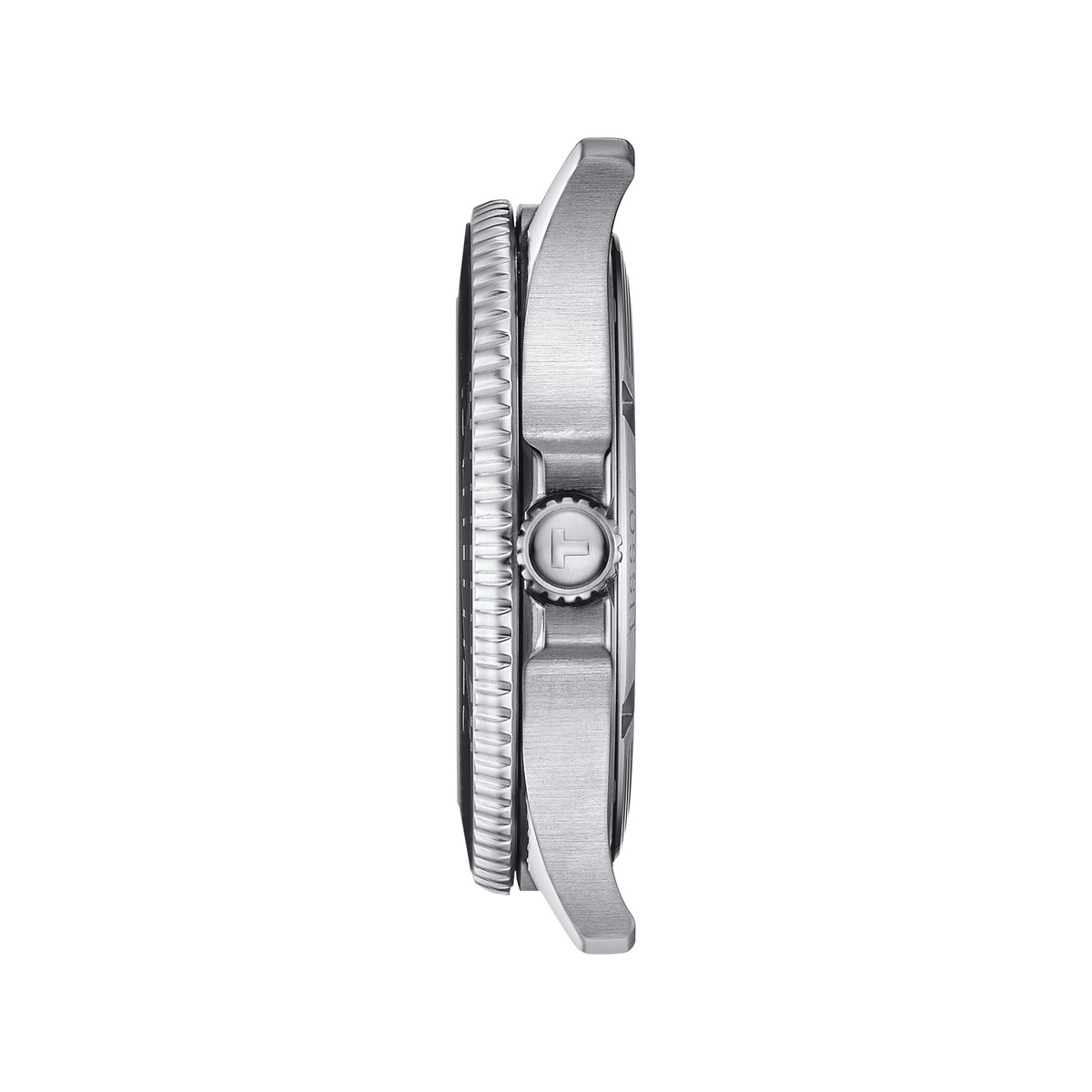 Montre TISSOT T-SPORT SEASTAR 1000 mixte cadran noir bracelet acier inoxydable - vue 2