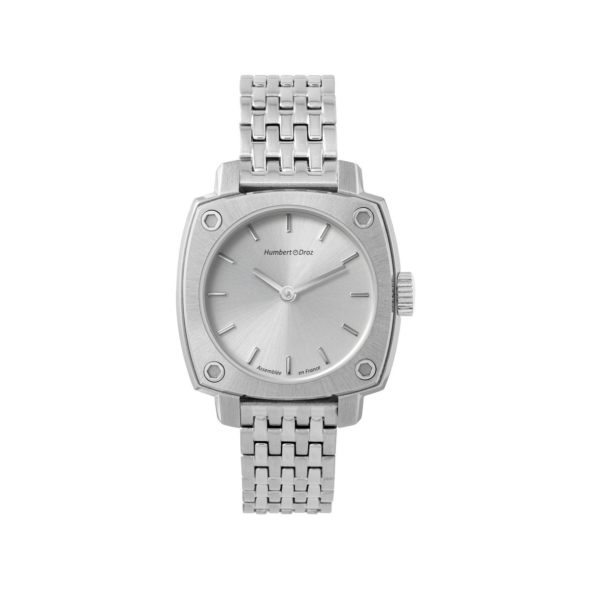 HUMBERT-DROZ hd lou women's mechanical watch, stainless steel bracelet
