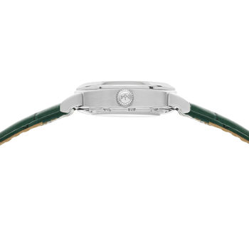 Montre MATY GM automatique cadran vert bracelet cuir vert
