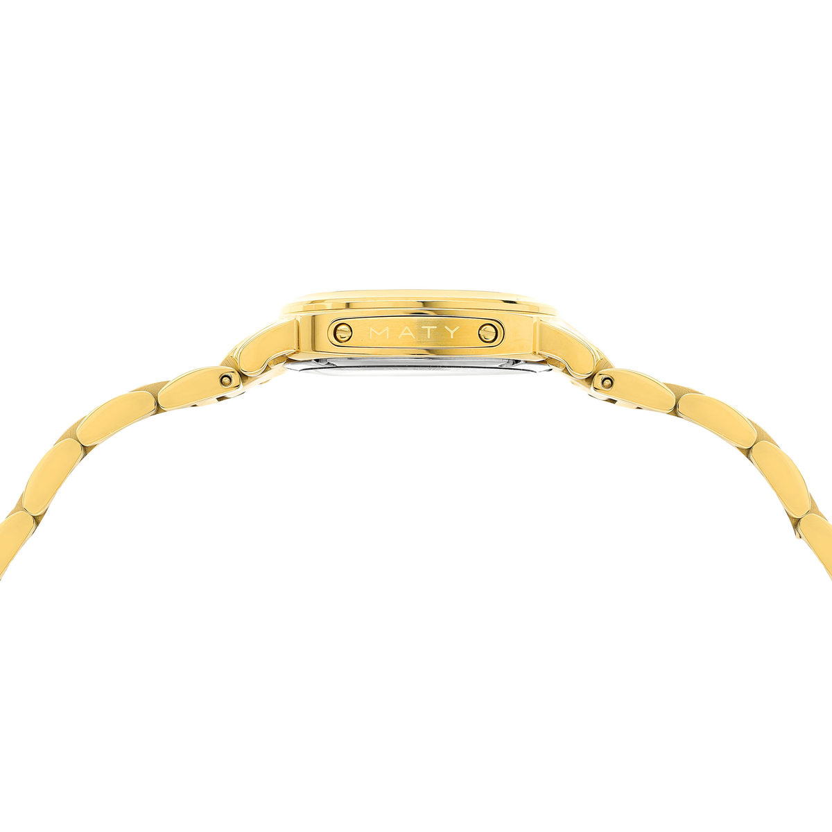 Montre MATY GM cadran Malachite bracelet acier - vue D2