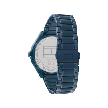 TOMMY HILFIGER lexi dameshorloge roestvrij stalen armband blauw