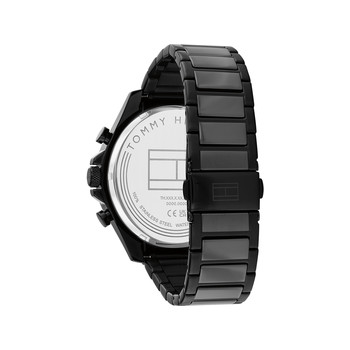 Montre TOMMY HILFIGER clark femme bracelet acier inoxydable noir