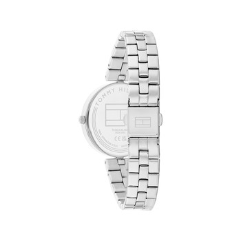 TOMMY HILFIGER ella dames horloge zilver roestvrij stalen armband