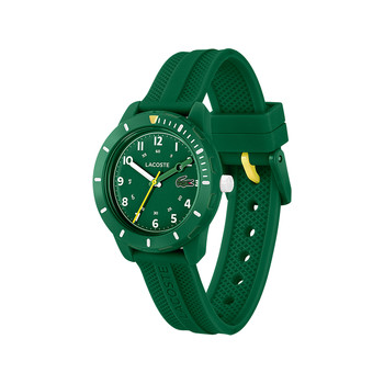 Montre LACOSTE mini tennis enfant bracelet silicone vert