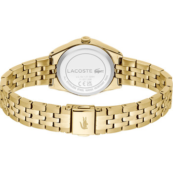 Montre LACOSTE tuilerie femme bracelet acier jaune
