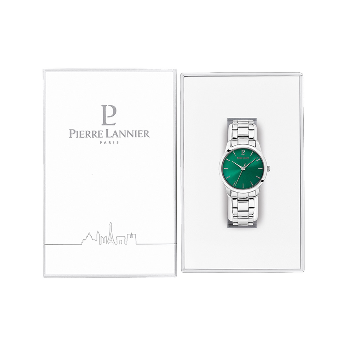 Montre PIERRE LANNIER roxane femme bracelet acier - vue D1