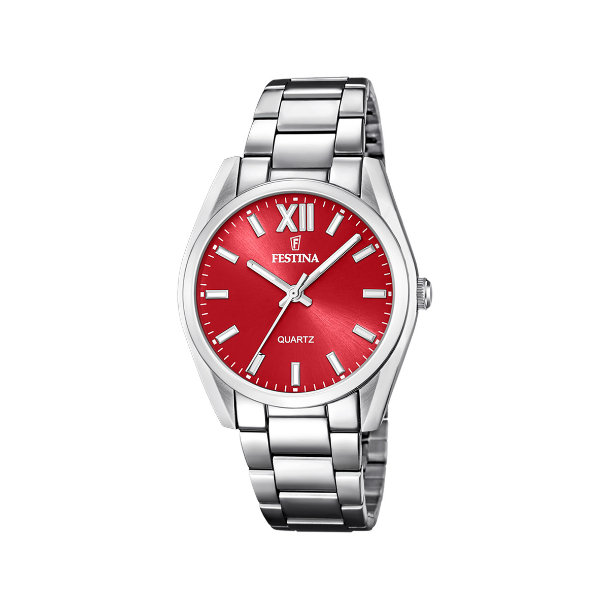 Montre FESTINA boyfriend femme bracelet acier