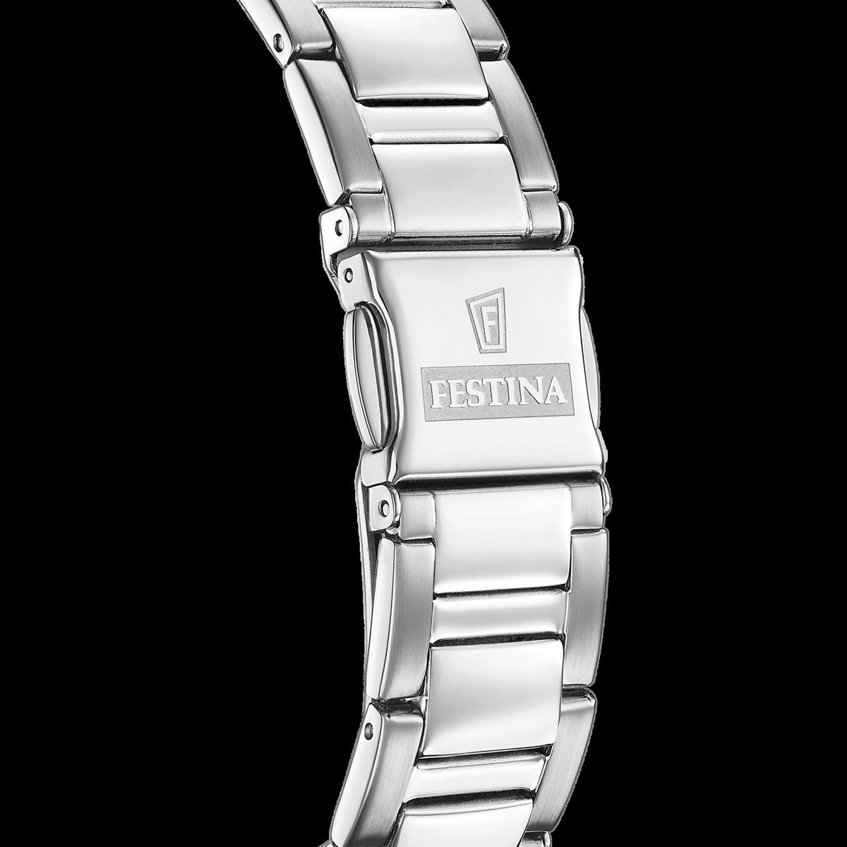 Montre FESTINA boyfriend femme bracelet acier - vue D1