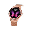 Montre LOTUS smartwatch femme connecté, bracelet acier doré rose - vue V2