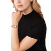 Montre MICHAEL KORS mk empire femme bracelet acier inoxydable doré - vue Vporté 1