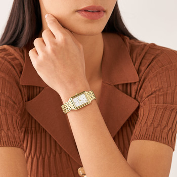 Montre FOSSIL raquel femme bracelet acier inoxydable doré cadran 23 mm