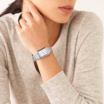 Montre FOSSIL raquel femme bracelet acier inoxydable argenté cadran 23 mm