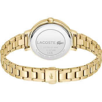 LACOSTE women's watch with gold stainless steel bracelet